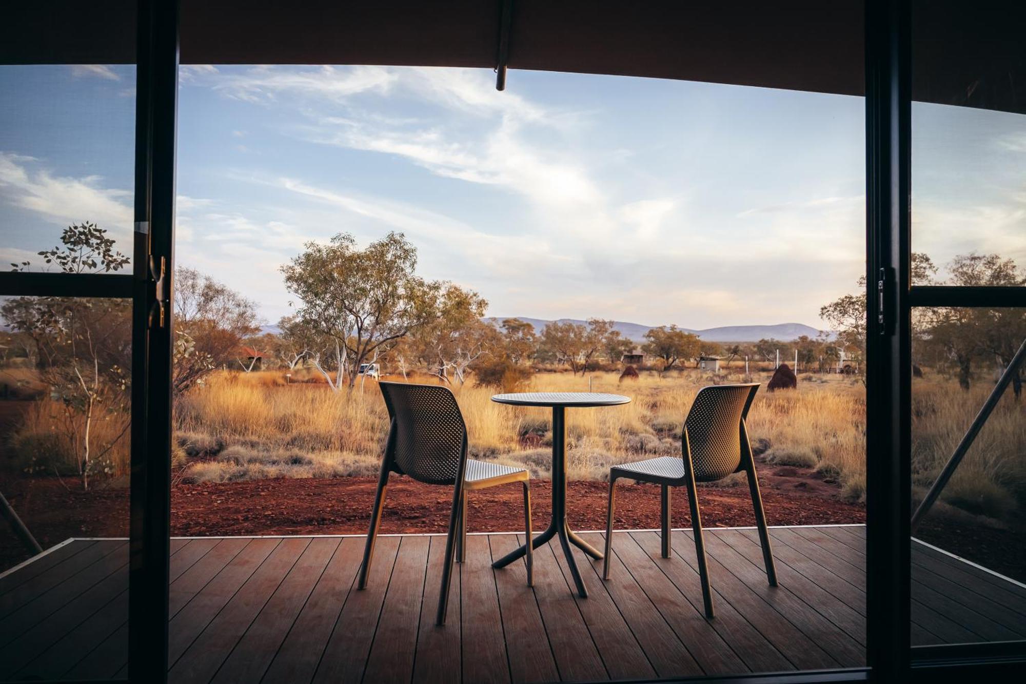 Hotel Karijini Eco Retreat Karijini National Park Exterior foto